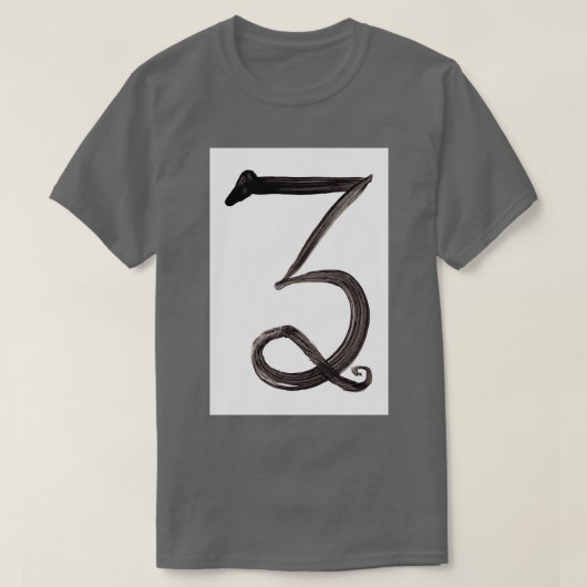 Alchemische symbolen Dram T-shirt (Design voorkant)