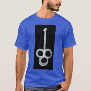 Alchemische symbolen Hout omgekeerd T-shirt