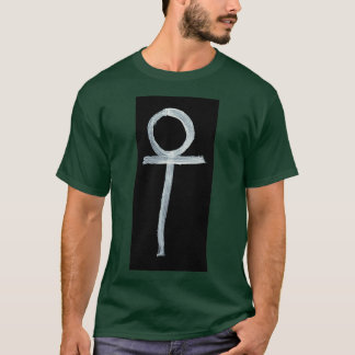 Alchemische symbolen Koper Zes keren omgekeerd T-shirt