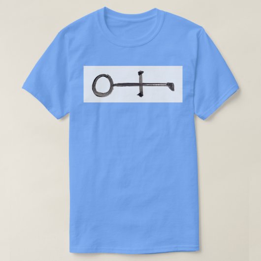 Alchemische symbolen Magnesie T-shirt (Design voorkant)