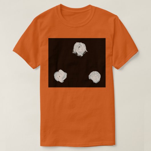 Alchemische symbolen Olie 1 omgekeerd T-shirt (Design voorkant)