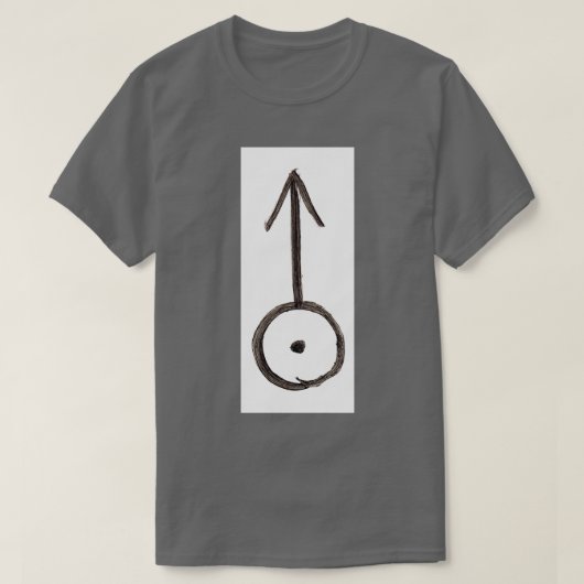 Alchemische symbolen Platina Twee T-shirt (Design voorkant)