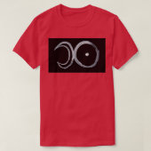 Alchemische symbolen Platinum 1 omgekeerd T-shirt (Design voorkant)