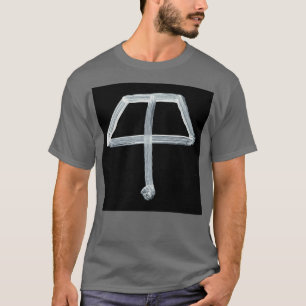 Alchemische Symbolen Steen omgekeerd T-shirt