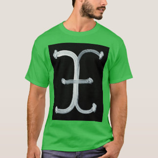 Alchemische symbolen Tartar 1 omgekeerd T-shirt