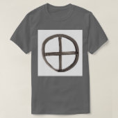 Alchemische symbolen Terra T-shirt (Design voorkant)