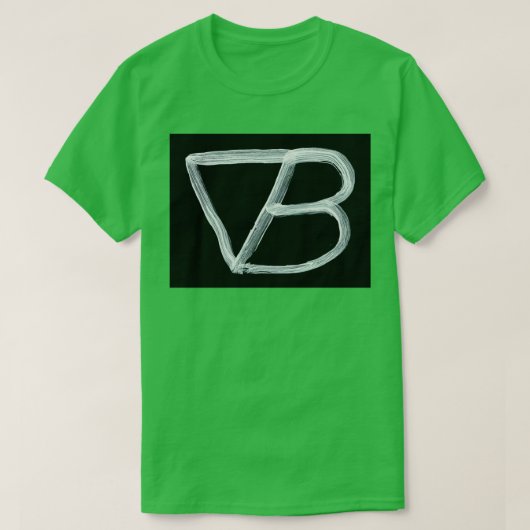 Alchemische Symbolen Vapor Bath Omgekeerd T-shirt (Design voorkant)