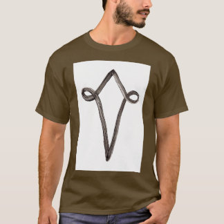 Alchemische symbolen Zilver Vier T-shirt