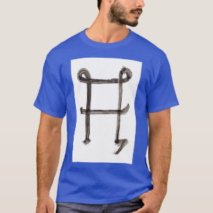 Alchemische symbolen Zone zeepsteen Drie T-shirt