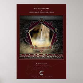 Alchemische transformaties 3: Scheiding Poster