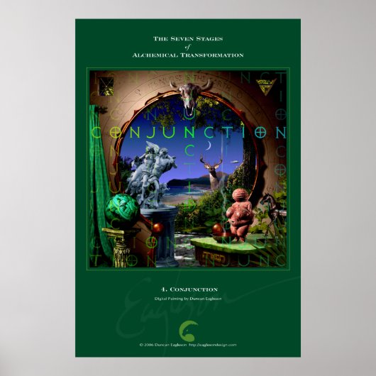 Alchemische transformaties 4: verbinding poster (Voorkant)