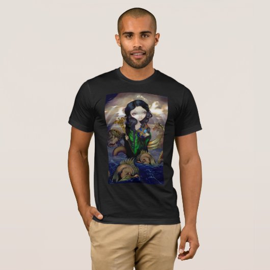 Alchemische Zeeen SHIRT gothische fantasie (Voorkant volledig)