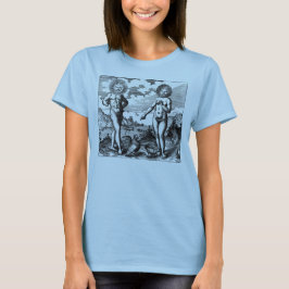 alchemische zon en maan t-shirt