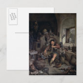 Alchemist, 1663 briefkaart (Voorkant / Achterkant)