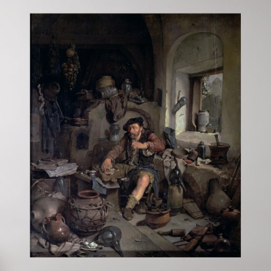 Alchemist, 1663 poster (Voorkant)
