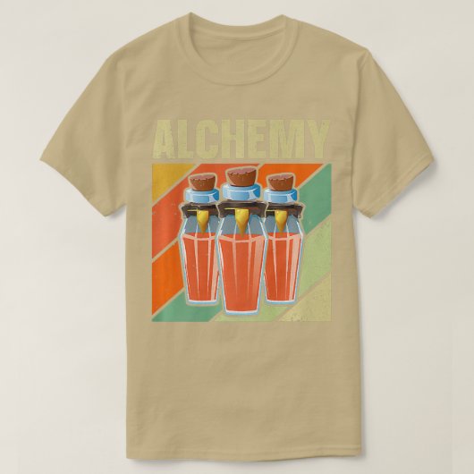 Alchemist Alchemy Potion Chemist T-shirt (Design voorkant)