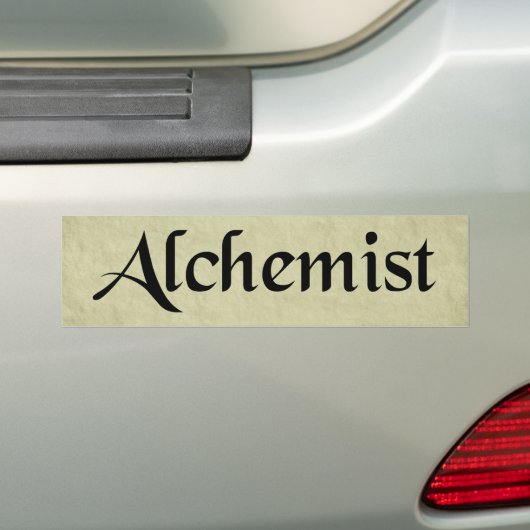 Alchemist Bumpersticker (Op auto)