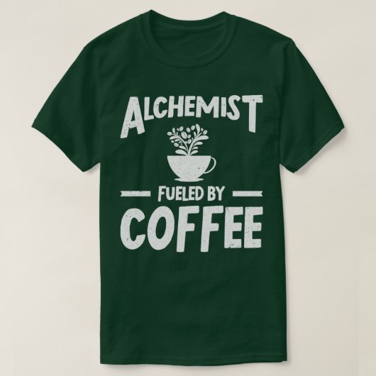 Alchemist Coffee Alchemy Chemistry T-shirt (Design voorkant)
