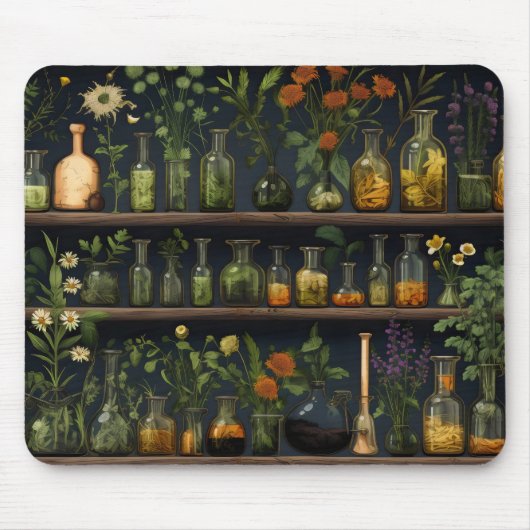 alchemist herbarium plank muismat (Voorkant)