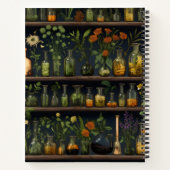 alchemist herbarium plank notitieboek (Achterkant)