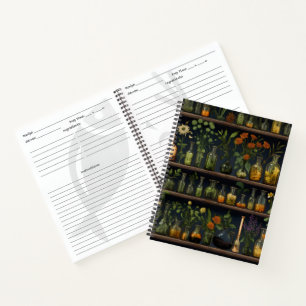 alchemist herbarium plank notitieboek