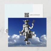 Alchemist Hermes Trismegistus Thrice Greatest Briefkaart (Voorkant / Achterkant)