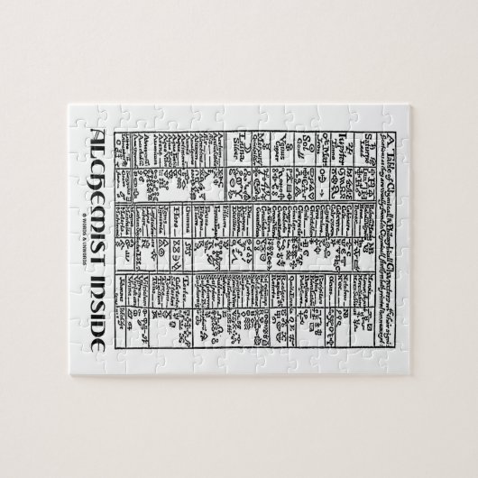 Alchemist Inside (Alchemy Table) Legpuzzel (Horizontaal)