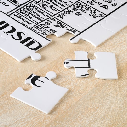 Alchemist Inside (Alchemy Table) Legpuzzel (Zijkant)