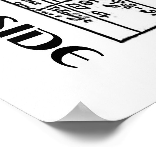 Alchemist Inside (Alchemy Table) Poster (Hoek)