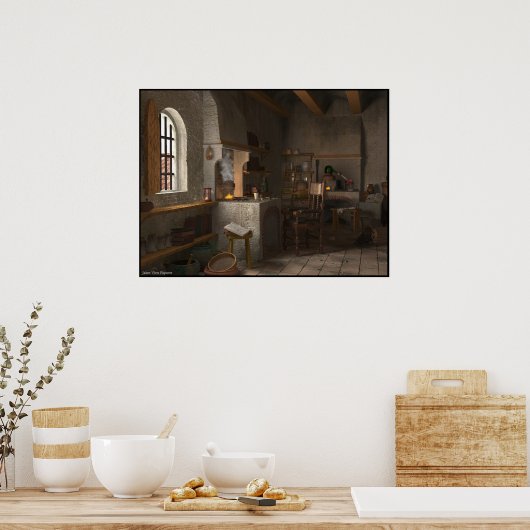 Alchemist Laboratory Poster (Keuken)