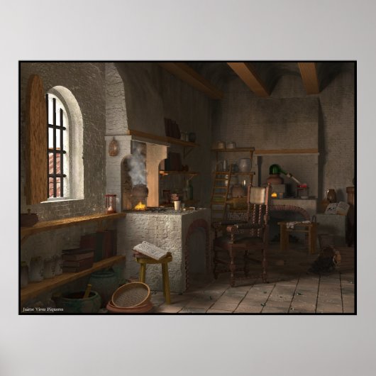 Alchemist Laboratory Poster (Voorkant)