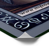 Alchemist Magic Workshop Fantasy Poster (Hoek)