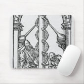 Alchemist op het werk muismat (Met muis)