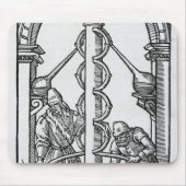 Alchemist op het werk muismat (Voorkant)