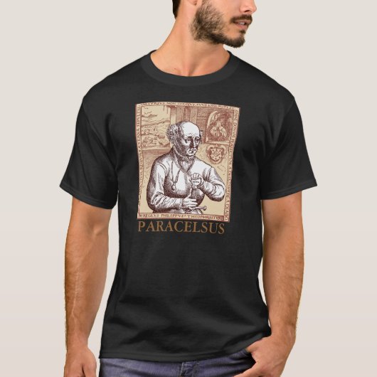 Alchemist, Paracelsus T-shirt (Voorkant)