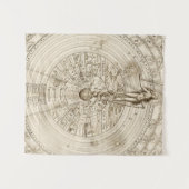 Alchemist Robert Fludd - zoals hierboven vermeld Wandkleed (Voorkant (horizontaal))