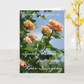 Alchemist Rozen krijgen goed van knieoperatie Kaart (Gele Bloem)