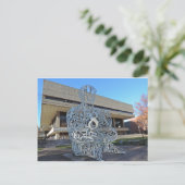 Alchemist Sculpture Briefkaart (Staand voorkant)