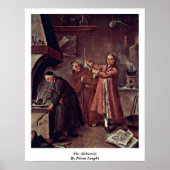 Alchemist van Pietro Longhi Poster (Voorkant)