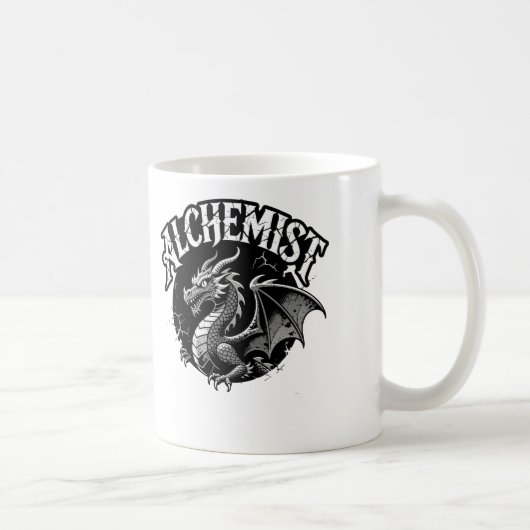 Alchemist Vleugelige Slang Koffiemok (Rechts)