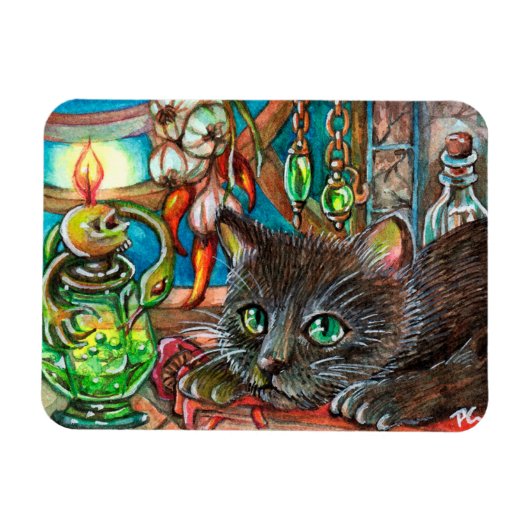 Alchemistisch kat magneet (Horizontaal)