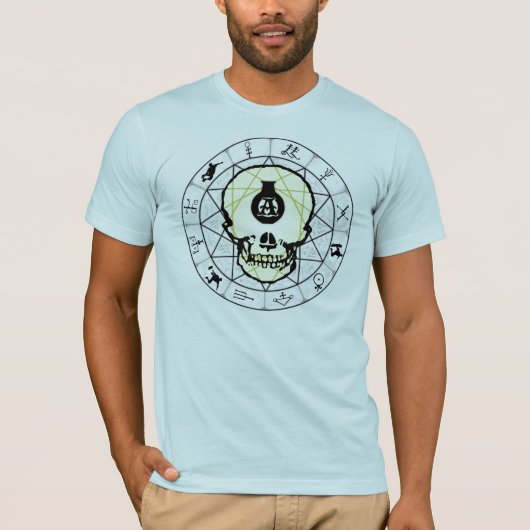 Alchemistische cirkel t-shirt (Voorkant)