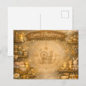 Alchemist's Nursery Feestdagenkaart (Voorkant / Achterkant)