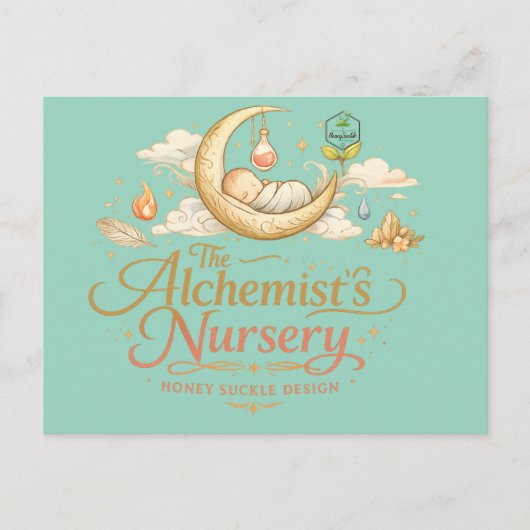 Alchemist's Nursery Feestdagenkaart (Voorkant)