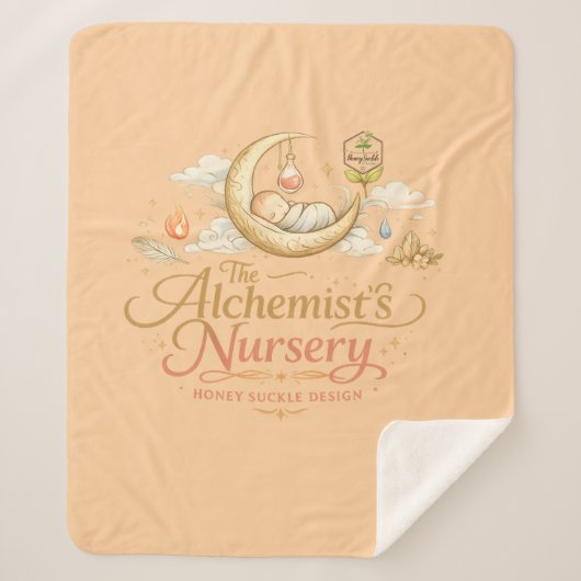 Alchemist's Nursery Sherpa Deken (Voorkant)