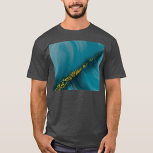 alchemy abstract damblauw t-shirt
