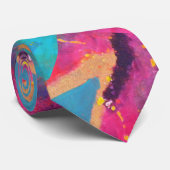 Alchemy Abstract Modern Painting Collage Artistic Stropdas (Opgerold)