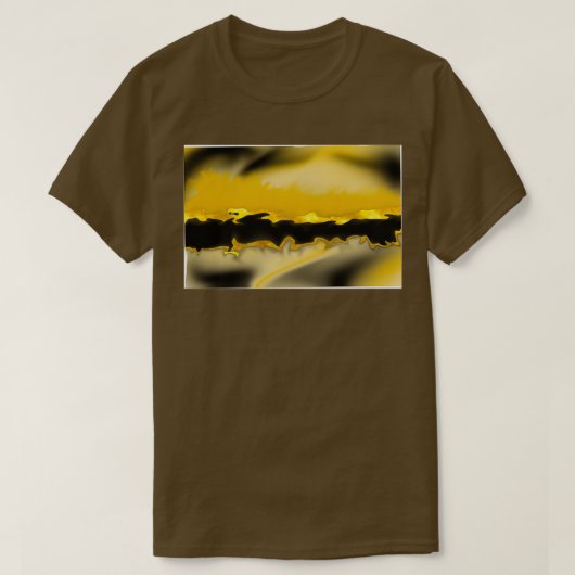 Alchemy abstracte stream t-shirt (Design voorkant)