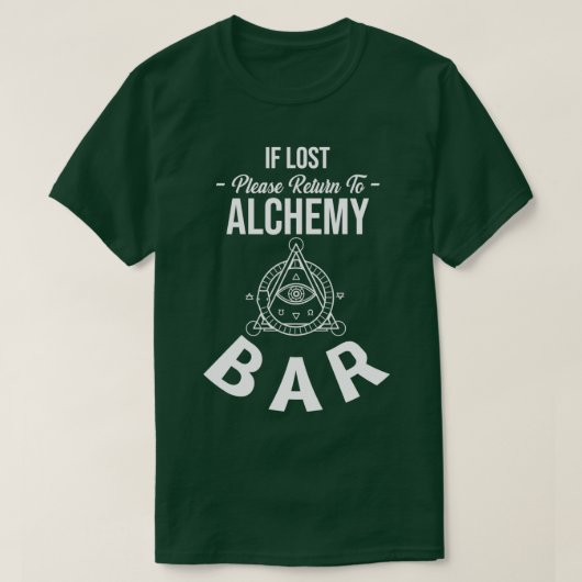 Alchemy Bar T-shirt (Design voorkant)