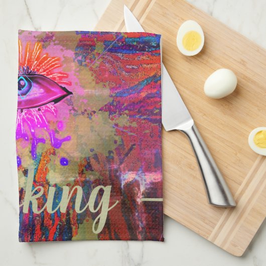 Alchemy Cooking Eye, Mount, Rozen in Sky Theedoek (Quarter Fold)